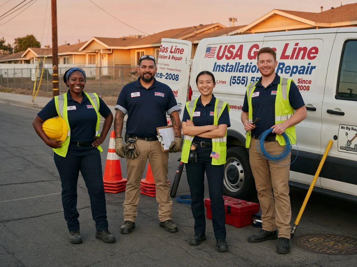 Gas Line Installation company in Geddes, SD